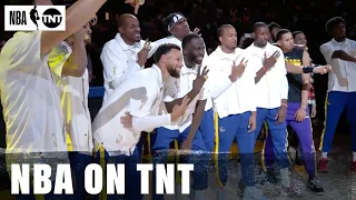 Fulll Golden State Warriors Ring Ceremony 💍 | NBA on TNT