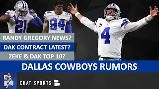 Cowboys Rumors: Dak Prescott Contract, Dak Top 10 QB, Randy Gregory, Ezekiel Elliott & David Irving?