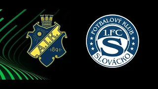 Celý Zápas: AIK Stockholm vs. FC Slovácko ( 25.08.2022 )