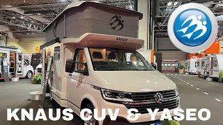 NEW Knaus Yaseo Caravan and CUV Camper: The Motorhome and Caravan Show