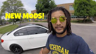 BEAUTIFUL NEW MODS FOR MY BMW M3 ARE INSTALLED! (REVEAL)