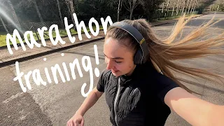 day in my life while training for a marathon!!