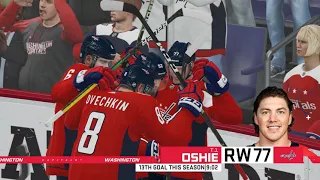 NHL 21 Season mode: Winnipeg Jets vs Washington Capitals - (Xbox One HD) [1080p60FPS]