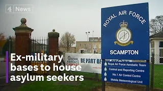 Asylum seekers to be moved to former military sites