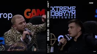 KONFERENCJA FAME 12: ADRIAN "POLAK" POLAŃSKI VS MAKSYMILIAN "WIEWIÓR" WIEWIÓRKA