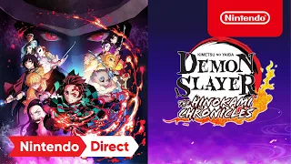 Demon Slayer -Kimetsu no Yaiba- The Hinokami Chronicles - Announcement Trailer - Nintendo Switch