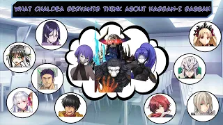 【FGO】What Chaldea Servants think about Hassan-i-Sabbah (ALL)