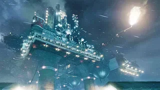 Sinking Floating Oil Rig - Call of Duty Ghosts Mission [HD 60FPS PC]