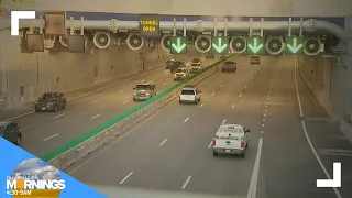 Drivers encounter new traffic configuration on I-70 in Denver