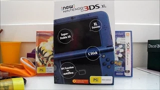 'New' 3DS XL UNBOXING (English)