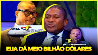 🔥Aqueceu: Pr Nyusi e Frelimo Doados meio Bilhão de Doláres para ganhar eleições 2023-2024 POR EUA