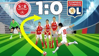 Stade de Reims VS Olympique Lyonnais (1-0) Résumé (REIMS - OL) Ligue 1 Conforama 2018/19