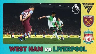 WEST HAM vs LIVERPOOL - Premier League 2023/24