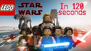 Star Wars: The Last Jedi in 120 seconds [Lego Stopmotion animation]