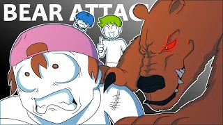 DanPlan Animated | Can You Survive a Bear Attack?