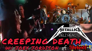 Metallica with Joey Jordison of Slipknot - Creeping Death live at download Fest Reaction (FULL SONG)