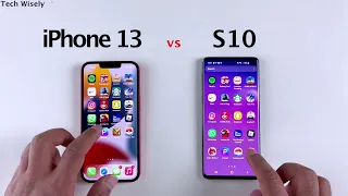 iPhone 13 vs S10 | SPEED TEST