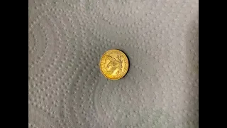 GOLD Coin!!! Metal Detecting with Minelab Equinox