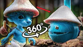 We live we love we lie but Otamatones smurf cat 360° VR Video