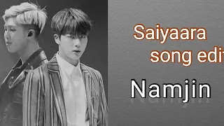 💫NamJin💫 || Saiyaara •FMV• || Requested || BTS hindi mix edit || #RM #Jin #Namjin #bts