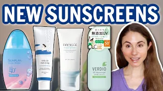 NEW KOREAN & JAPANESE SUNSCREENS 😍 DERMATOLOGIST @DrDrayzday