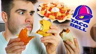 Eating TACO BELL for the FIRST TIME in over 20 YEARS...