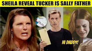 CBS Young And The Restless Sheila to Genoa - Revealed Tucker is Sally Spectra's biological father