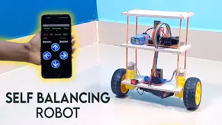 how to make self balancing robot with bluetooth - Arduino self balancing robot
