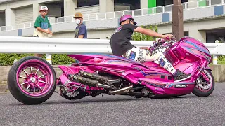 どんだけ〜ロンホイすぎ‼️ビッグスクーター アメ車🛻搬出動画①【TRYOUT OSAKA MEETING】トライアウト大阪ミーティング