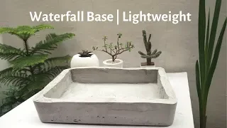 💖 How to Make a Concrete Water Fountain Base- 💖 DIY 💖 Setting up a New Fountain! 💦💙