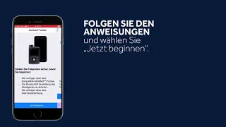 MiniMed™ 780G System: MiniMed™ Mobile App - Einrichten und Starten