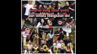 Surprise ulang tahun LYODRA  ke 17  teman2 seangkatan idol (lyly nangis)