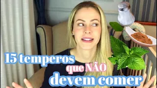 15 TEMPEROS que grávidas não devem COMER