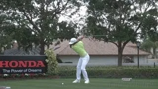 RICKIE FOWLER DRIVER - 2013 GOLF SWING - REGULAR & SLOW MOTION - 1080p HD