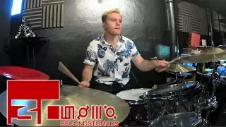 Thirty Seconds to Mars - "Walk on Water" - Drum Cover By Rex Larkman