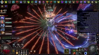 [PoE 3.21] Duo MF Lightning Arrow - IIQ 111% Rarity 614% / Delirium + 4 leechers