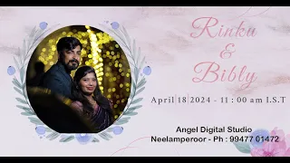 Ｗｅｄｄｉｎｇ Ｌｉｖｅ Ｗｅｂ Ｃａｓｔ Ｒｉｎｋｕ ＆ Ｂｉｂｌｙ