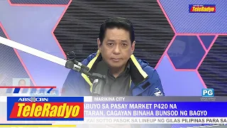 Mayor: Lebel ng tubig sa Marikina River binabantayan pa rin | TeleRadyo (23 Aug 2022)