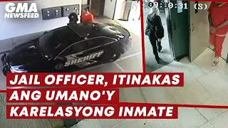 Jail officer, itinakas ang umano’y karelasyong inmate | GMA News Feed