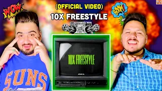 10X FREESTYLE - OFFICIAL SONG VIDEO - LATEST PUNJABI SONGS 2023  REACTION  @azaad.4l  @reacthub