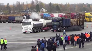 Truck Dragrace in Kauhava Airport Finland  21.10.2017