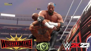 WWE 2K23 - Batista Vs Triple H - No Holds Barred - Wrestlemania 35
