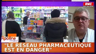 Grève des pharmaciens : "Le réseau pharmaceutique est en danger", explique Pierre-Olivier Variot