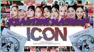 TWICE [트와이스] - ICON || REACTION MASHUP #TWICE #트와이스