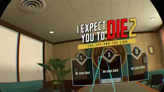 Геймплей I Expect You to Die 2 на PS VR на PS4 PS5 / Прохождение I Expect You to Die 2