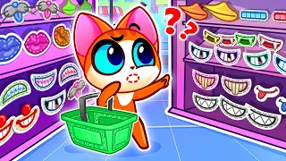 👄 OH NO! Where Is Your Mouth?! 🛒 Best Learning Cartoons For Kids Compilation