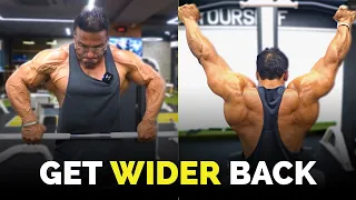 Get V Shape Back | Wider Back Workout | Yatinder Singh