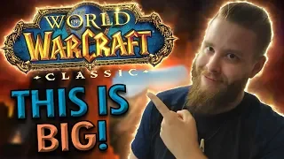 AMAZING! Classic WoW is ALREADY Changing the Future for World of Warcraft and Gaming!