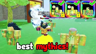 Got the best mythics in -Anime Clicker Fight [✡Alchemist]