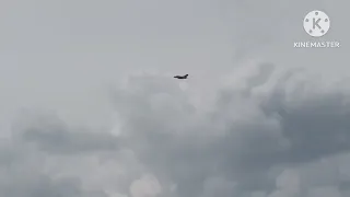 Panavia Tornado IDS landing in Pardubice